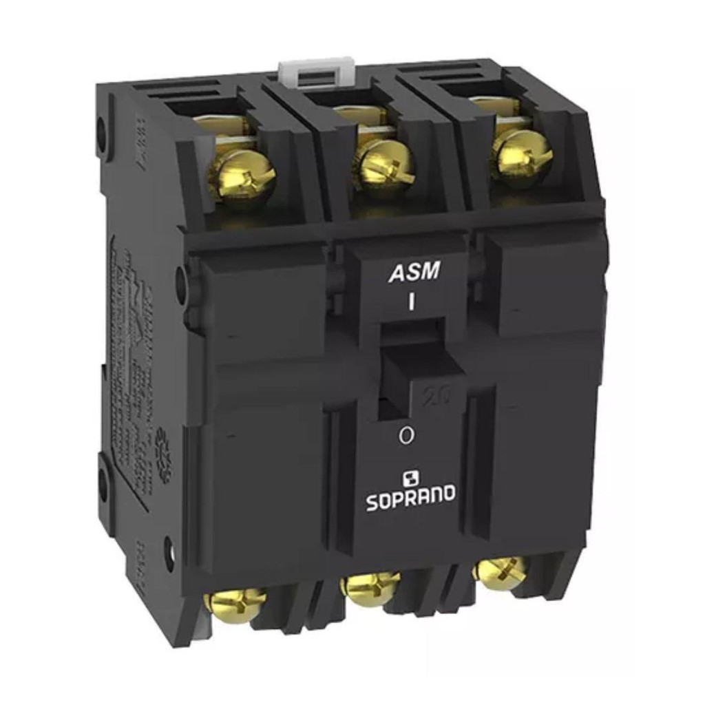 Disjuntor Nema Trifásico Soprano ASM3-B 50A