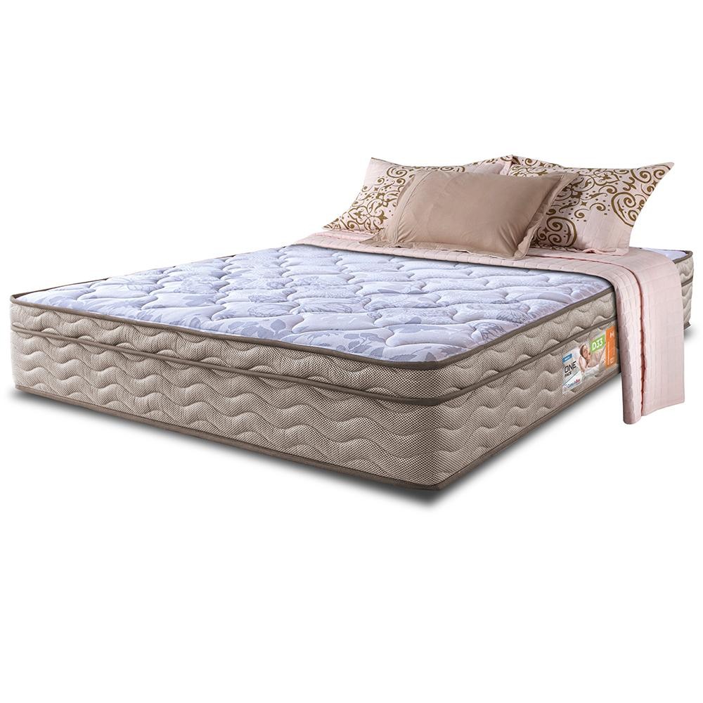 Colchão Queen OrtoFirm 158x198x28 One Face Espuma D33 Dourado