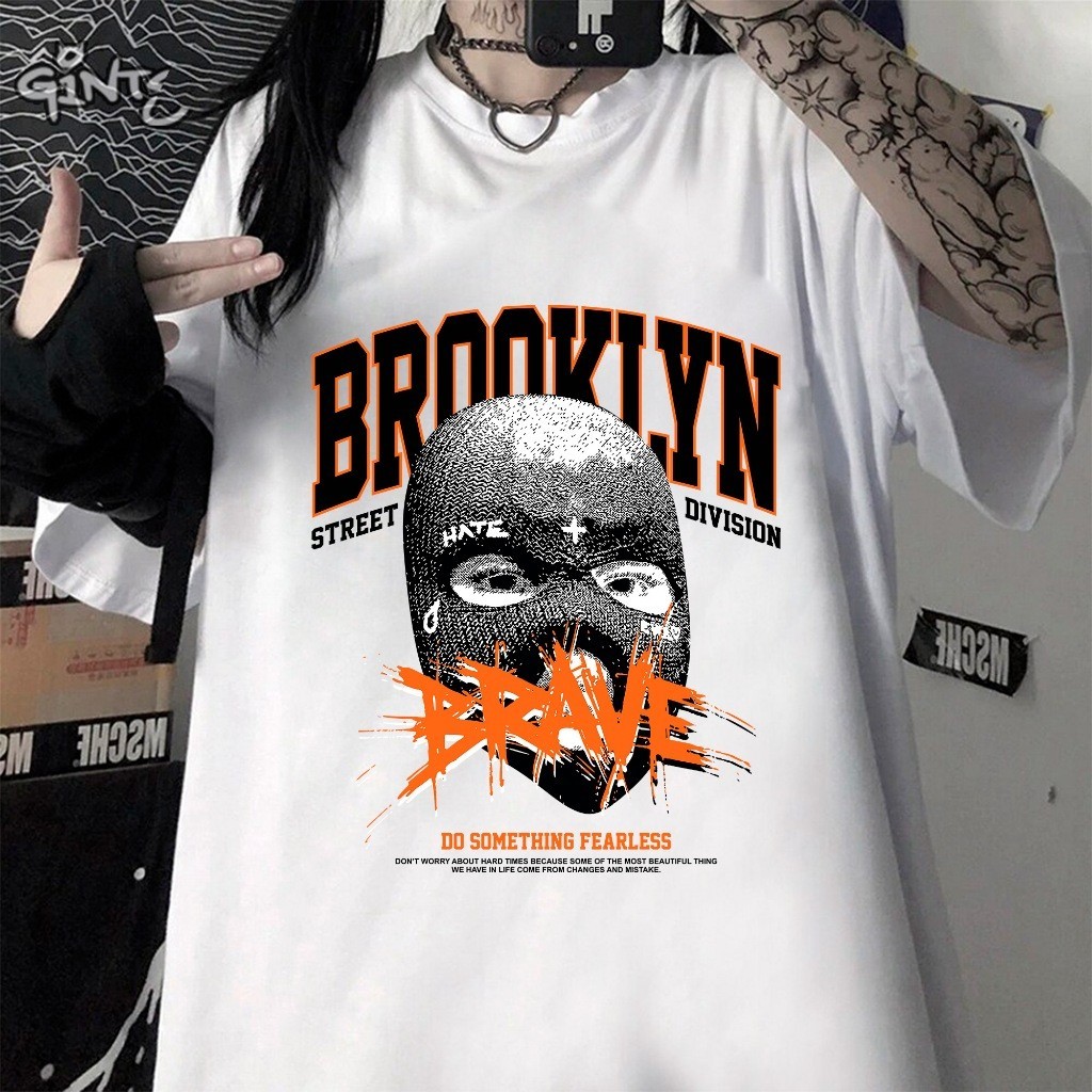 Camisa Básica Camiseta Streetwear Bandido Rua Brooklyn Lançamento