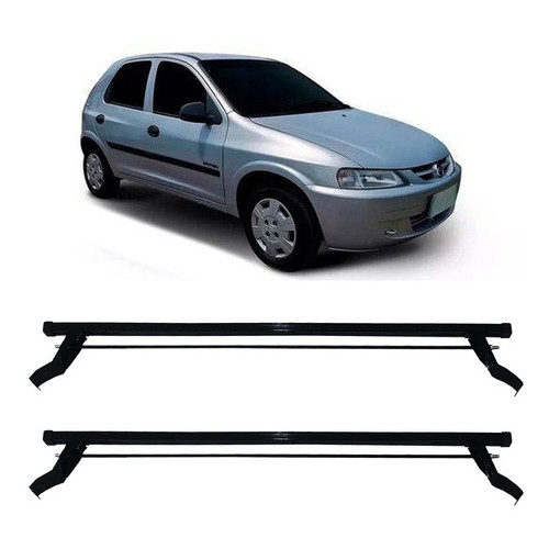 Rack Teto Roca Bagageiros Gm Celta 2000 Até 2004 4pts 1180