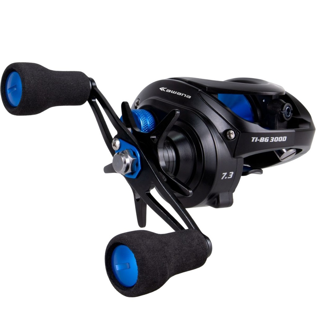 Carretilha Tigon BG 300 Drag 30LB, 035mm 252 Metros, chassi Carbono, Especial Pesqueiro em Oferta na Shopee