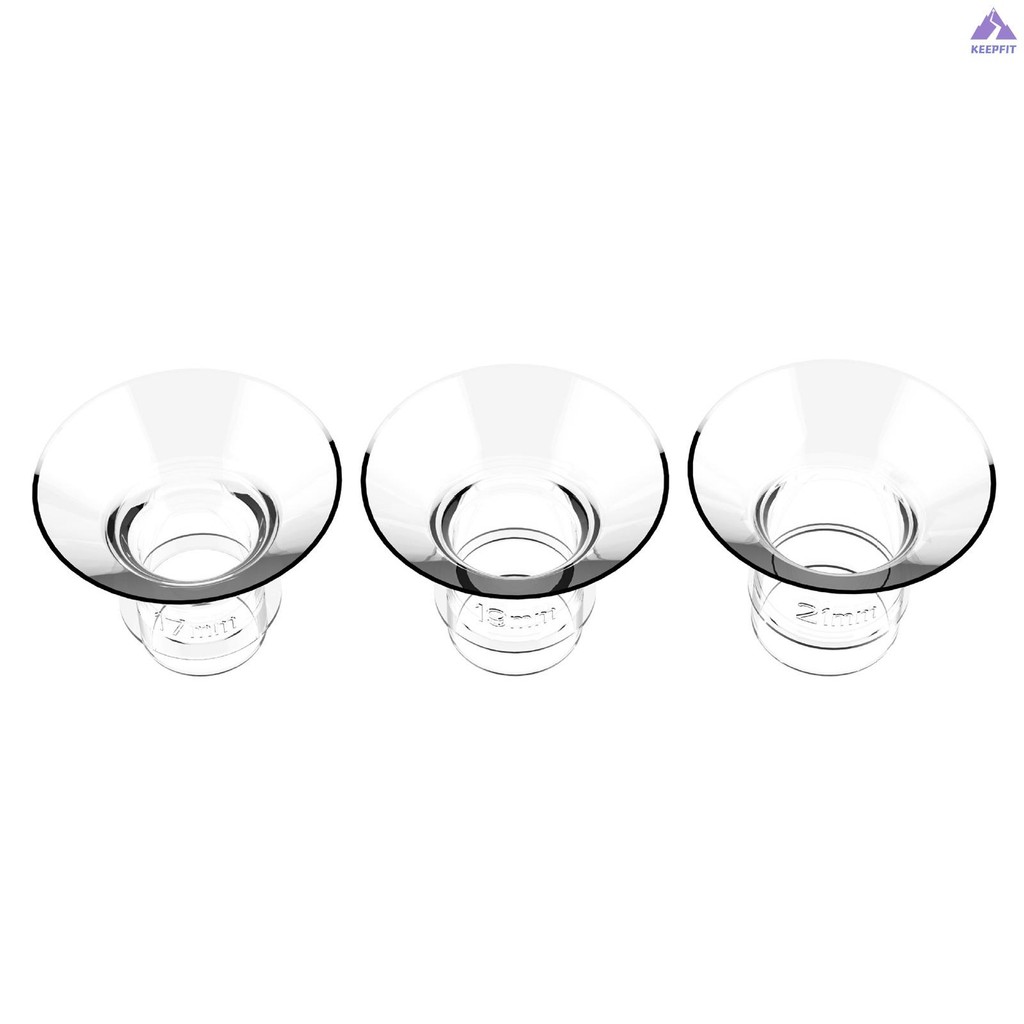 [2025 Venda Quente] 3 Pçs Bomba De Leite Materno Flange Inserções Conversor De Mama Prático Substituição Da Tira 17mm 19