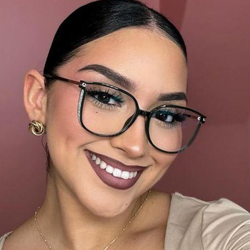 Óculos de bloqueio de luz azul lentes substituíveis óculos de escritório de alta qualidade óculos para meninas