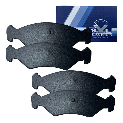 Kit Pastilha Freio Dianteira Syl Fiesta Ka 1.0 Zetem Rocam 2009 2010 2011 2012 2013 2014 em Oferta na Shopee