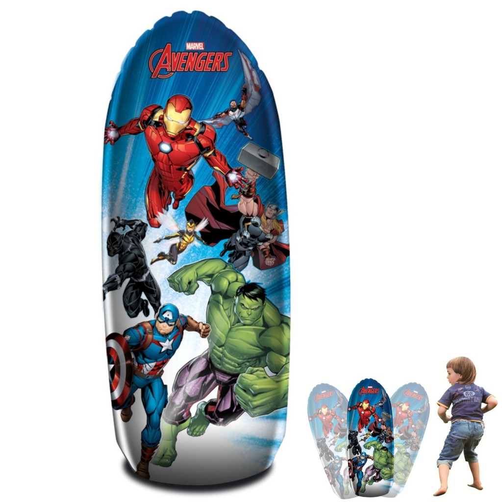 Vingadores Teimoso João Bobo Hulk Homem Ferro Boneco Gigante