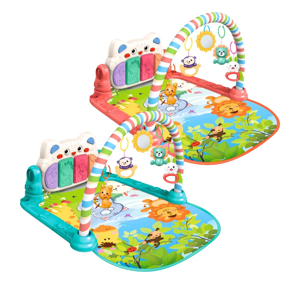 Tapete de Atividades Bebê Piano Vira Andador Smile Maxi Baby em Oferta na Shopee