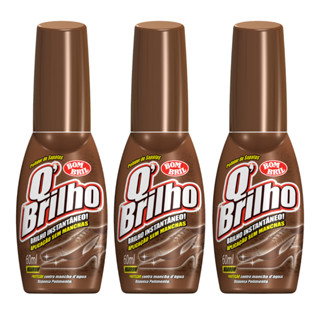 Kit 3 Cera Polidora para Sapato Marrom 60ml Q Brilho em Oferta na Shopee