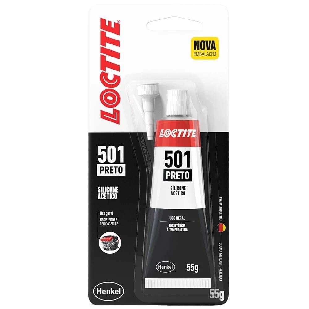 Silicone De Alta Pressão Perfomance 501 55g Preto Loctite