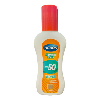 Protetor Solar Fps 50 120ml Alta Proteção Uva+uvb Action