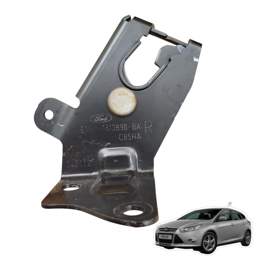 Suporte Trava Encosto Banco Traseiro Lado Direito Ford Focus Hatch 2014 2015 2016