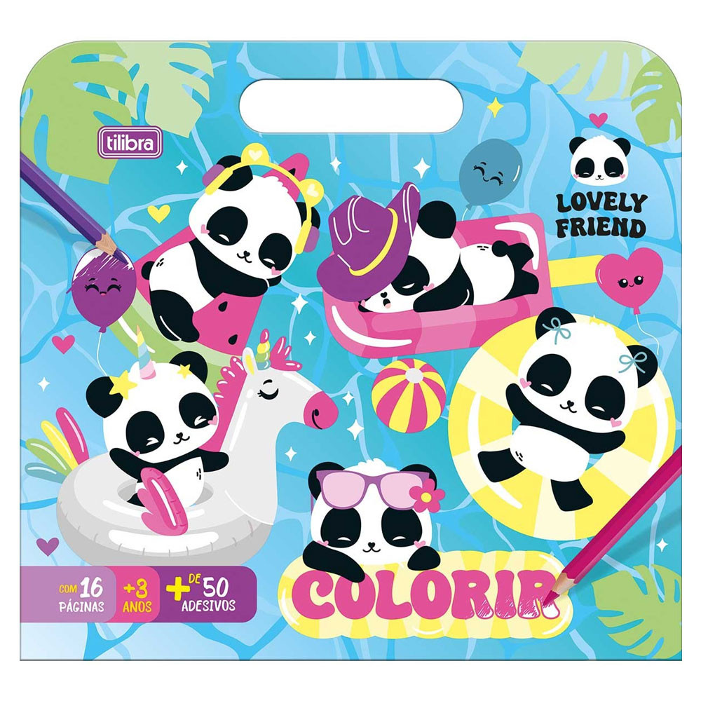 Maleta de atividades Lovely Friend com 8 folhas 394742 Tilibra - Books & Magazines