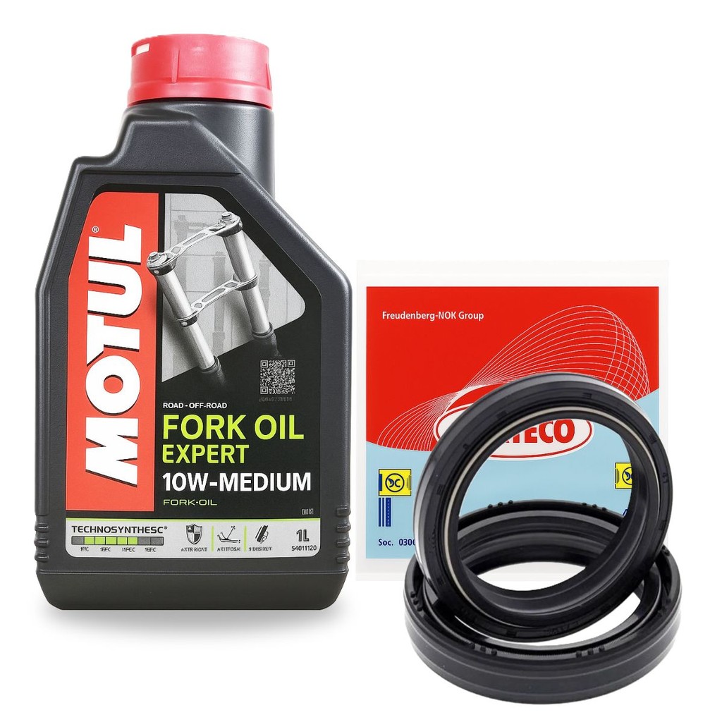 Óleo Suspensão Cb 600f Hornet / Cbr 600rr / Xre 300 Sahara Fork Oil Motul 10w + Retentores