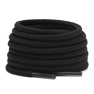 5 Par Cadarço Redondo Roliço Branco ou Preto de Qualidade para Tenis 120cm - Coturno, Bota, Short em Oferta na Shopee