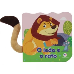 Livro Cartonado O leão e o rato