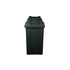 Lixeira Quadrada Com Tampa Basculante 100 Litros Jsn