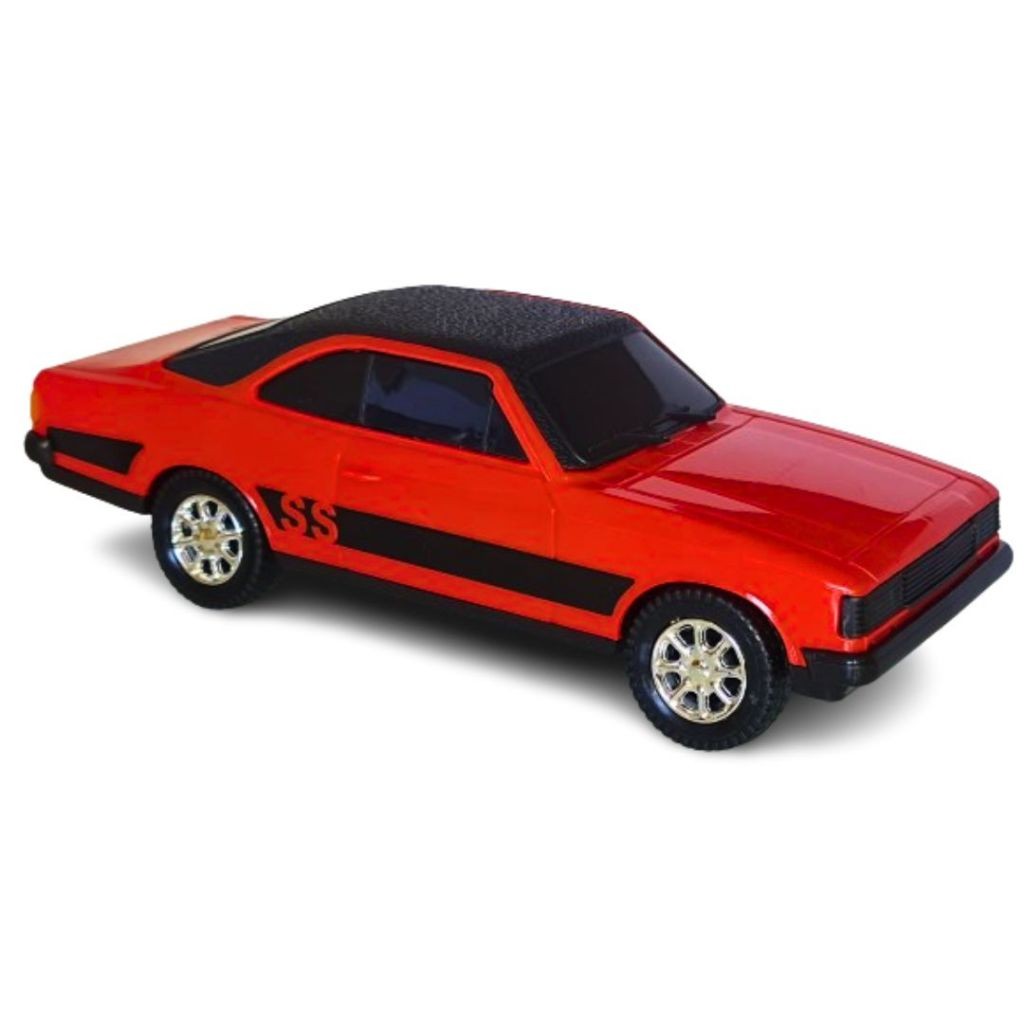 Carrinho Plastico Brinquedo Opala Ss Miniatura Colecionável 24 Cm carro coleção clássico antigo