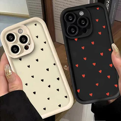 Simples Amor Coração Impressão Caso Para Samsung A06 A15 A16 A35 A55 A54 A26 A14 A25 A24 A05 A23 A36 A56 A53 A52 Capa