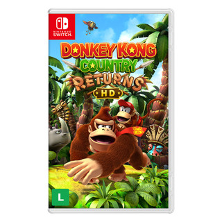Jogo Donkey Kong Country Returns HD - Nintendo Switch em Oferta na Shopee