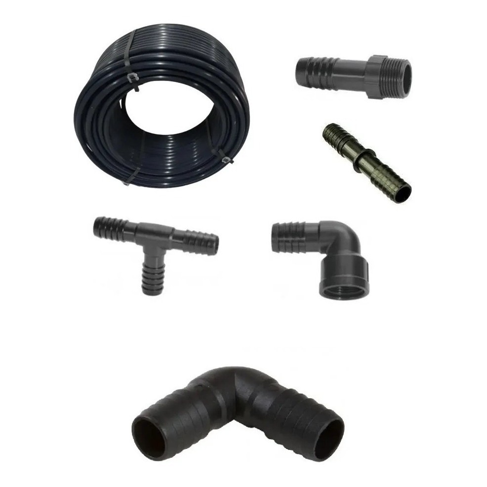 Kit Mangueira+conexões Aquecedor /solar Uv 1/2pol - 20 Mts