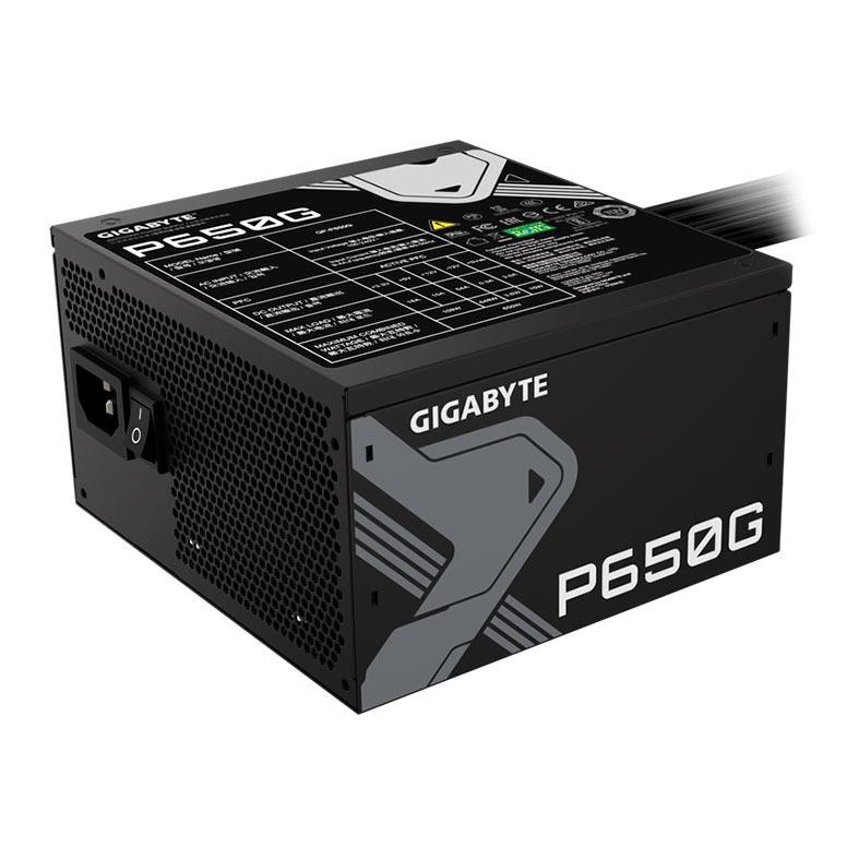 Fonte Gigabyte P650G, 650W, 80 Plus Gold, Preto, GP-P650G - Computers & Accessories