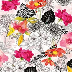 Saco Presente Mirela - 30x44cm - 50 unidades - Cromus - Rizzo Embalagens.
