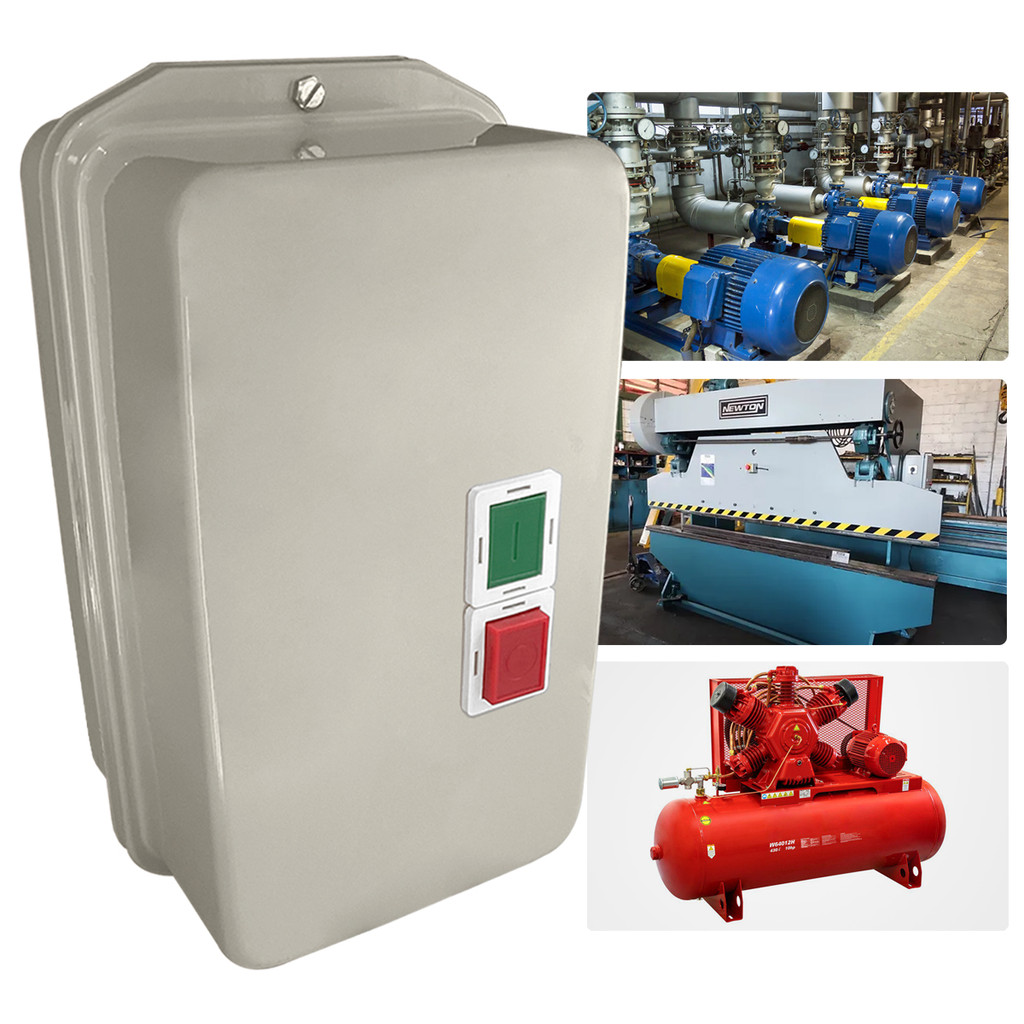 Chave Magnética De Partida Motor Monofásico 220V 7,5cv 30-40A