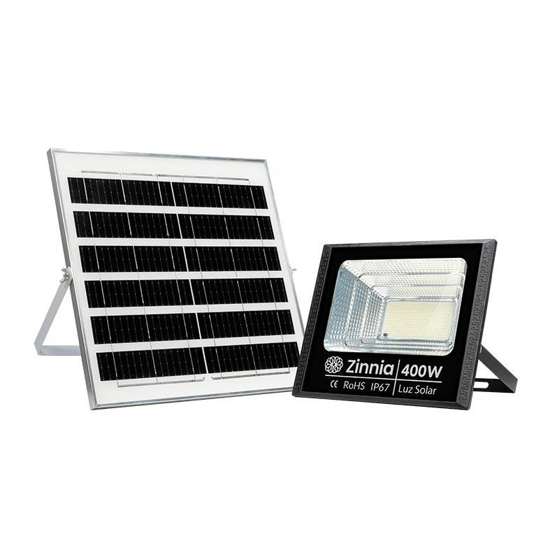 Refletor Solar Zinnia ZRS400, Led, 400W, Bateria 14000Mah,Com Controle Remoto, IP67, ZNE-ZRS400V2-01 - Home & Living