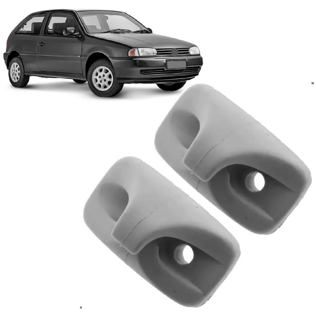 2 Suportes Quebra-sol Para-sol Gelo  Gol Bola G2 G3 Parati Saveiro - P666