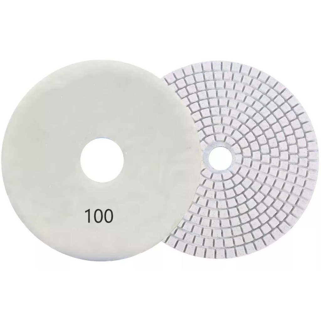 DISCO DIAMANTADO LIXAR POLIR MARMORE GRANITO G100