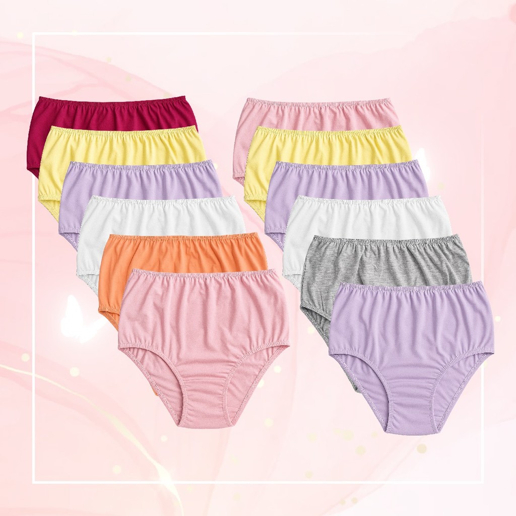 Kit 12 Calcinha Calçola Plus Size Algodão Senhoras Molde alto confortável veste bem e não incomoda