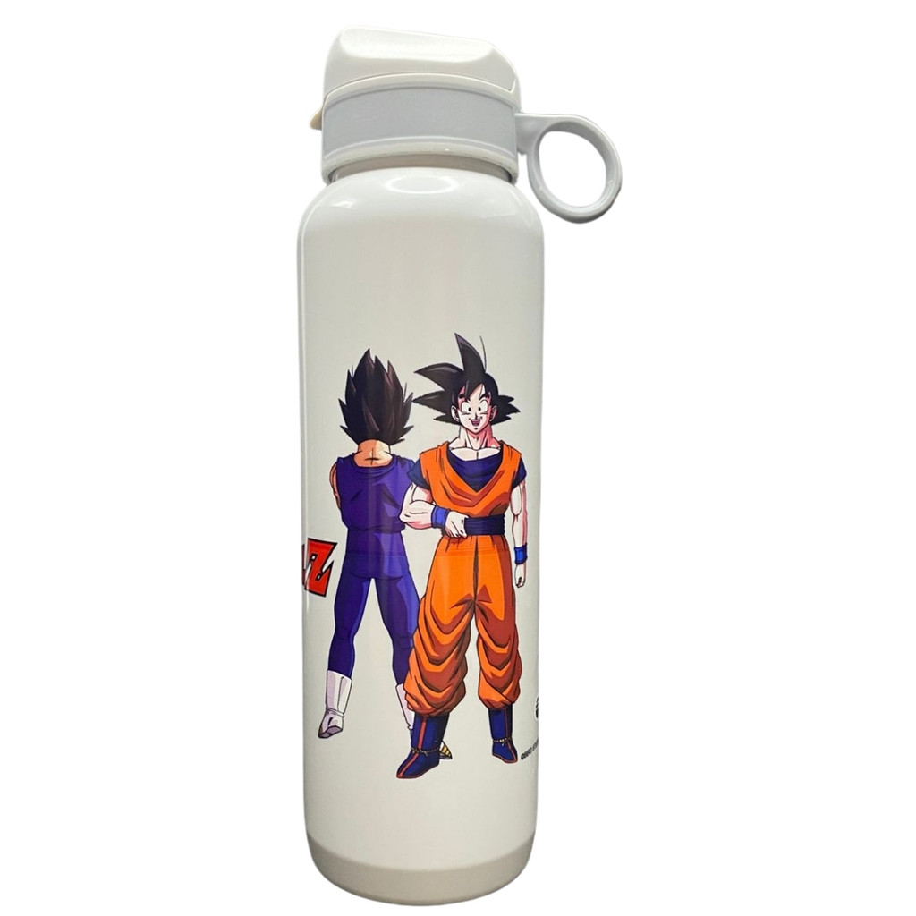 Garrafa Garrafinha de Água Infantil Squeeze Dragon Ball Z 1000ml Cinza Bandeirante em Oferta na Shopee
