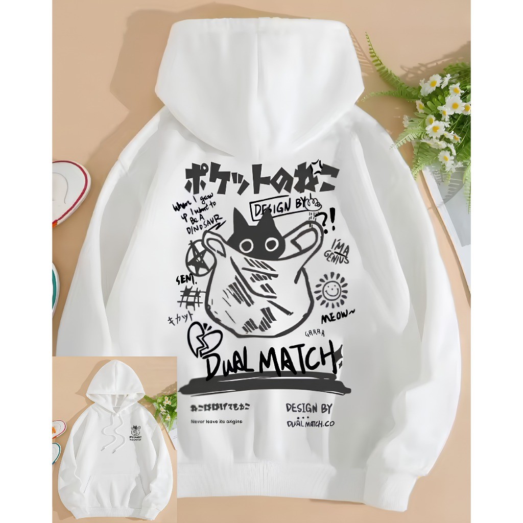 Moletom Unissex Flanelado com Capuz Gola Redonda Estilo Tumblr Casual Inverno 2025 trendbox mania