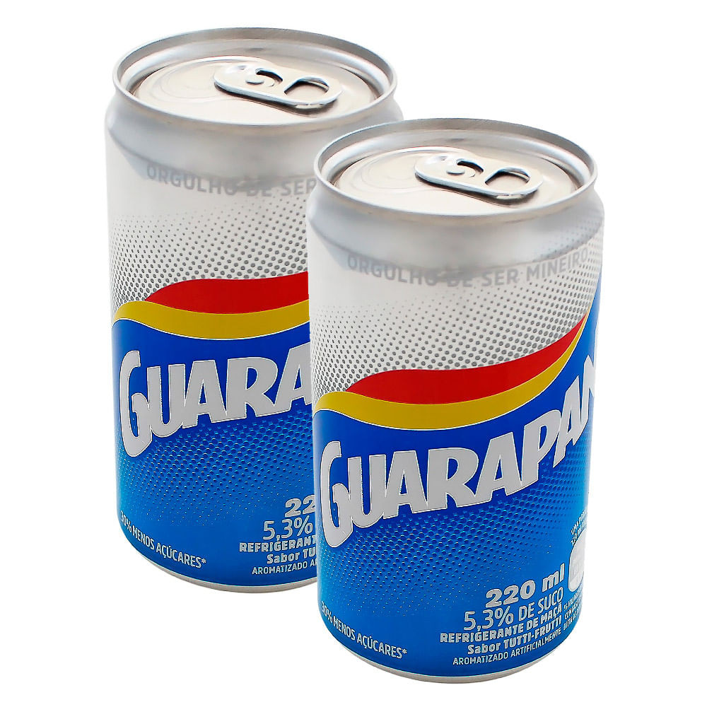 Refrigerante Guarapan Mini Lata 220ml | Kit com duas unidades - Food & Beverages