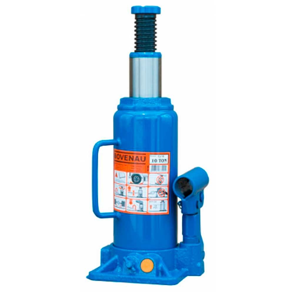 Macaco Hidráulico Tipo Garrafa 10 Toneladas Cj10  - Bovenau em Oferta na Shopee