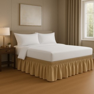 Saia Box para Cama Casal King  Ajustável com Elástico em Oferta na Shopee