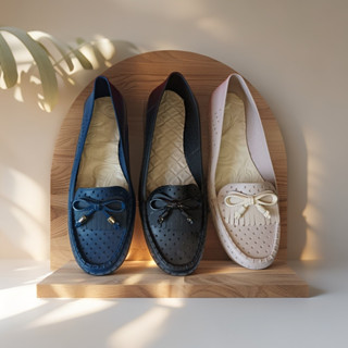 Sapatilha Mocassim Feminino Adulto com Lacinho Confortável em Oferta na Shopee