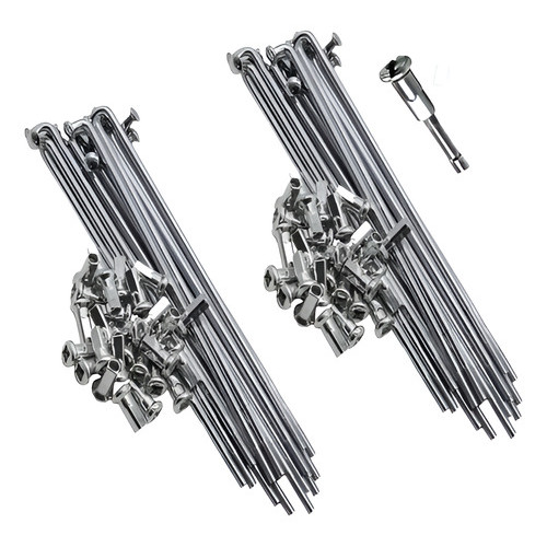 Jogo De Raio Fan Start Titan 150/125 2000 Ks/kse Diant 4mm