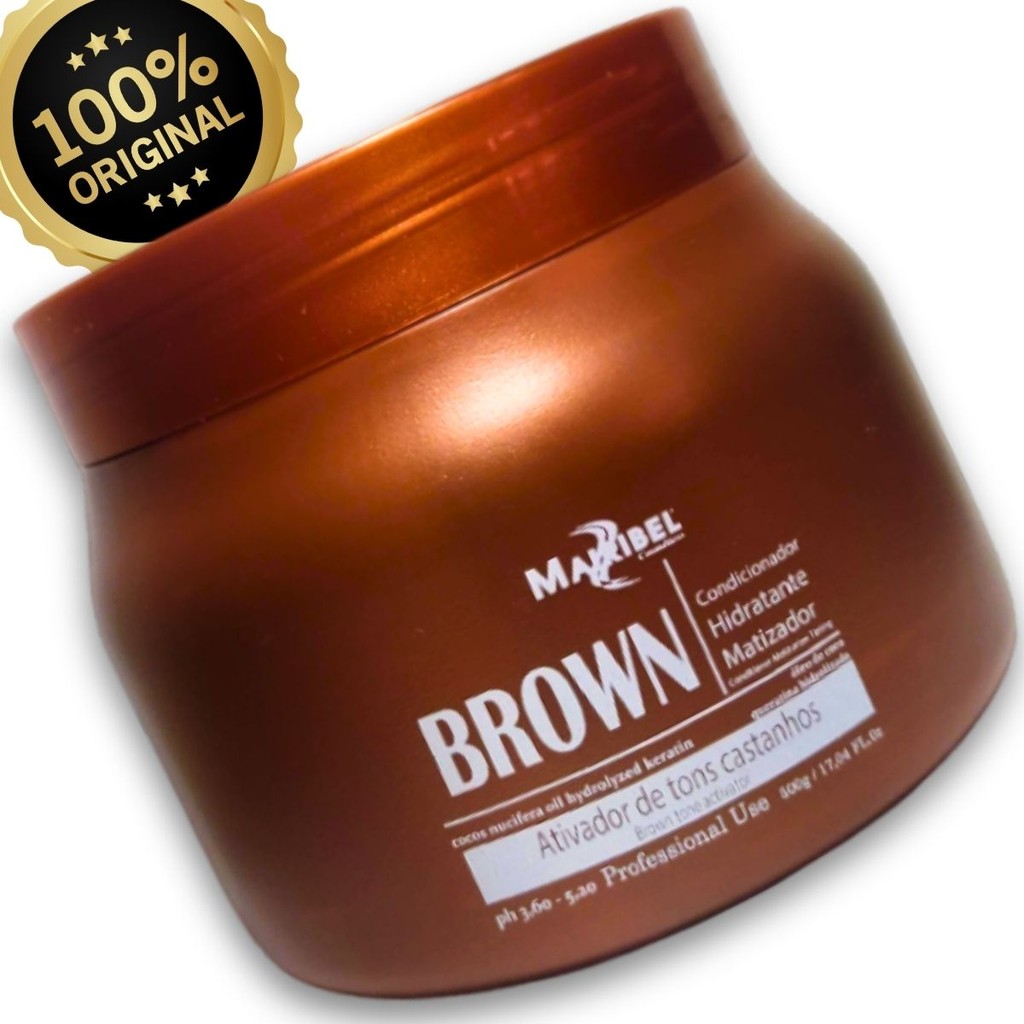 Matizador Ativador Tom Castanho Brown 500g Mairibel Original
