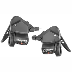 Par Alavanca de Câmbio Microshift TS38-8 24V Trocador Passador MTB Speed