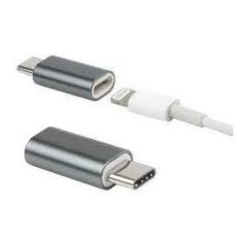 Adaptador De Celular Lightning iPhone Fêmea Para TypeC Tipo C macho