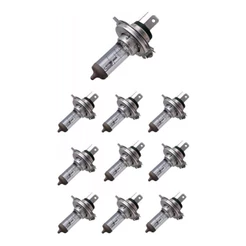 Lampada Farol Moto H4 Halogena Kit 10 Peças