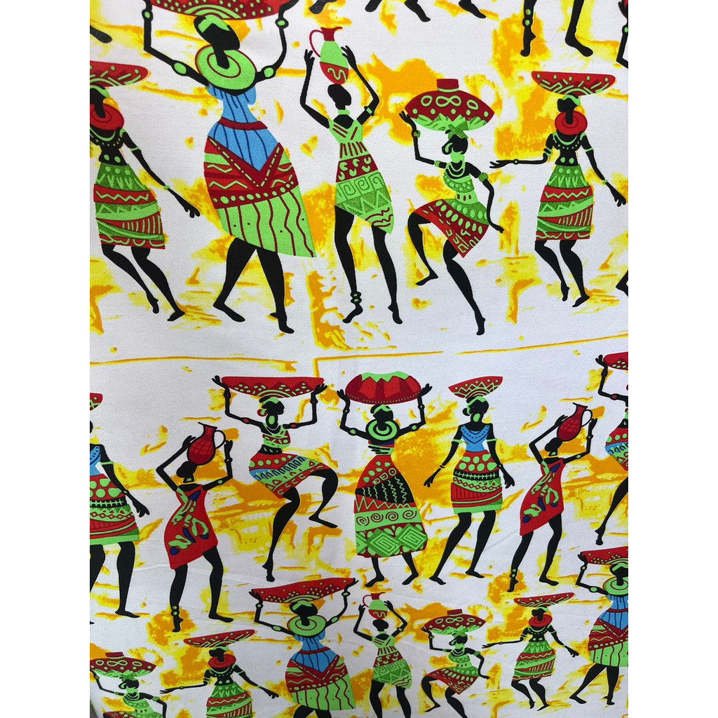 10m De Tecido Oxford Africano Estampas Maravilhosas