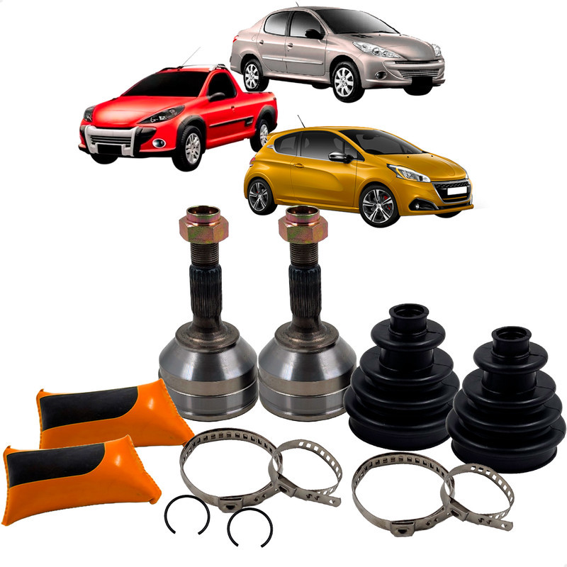 Par Junta Ponteira Homocinética Peugeot 207 208 Hoggar 1.2 1.4 1.5 1.6 2010 A 2019 21x29