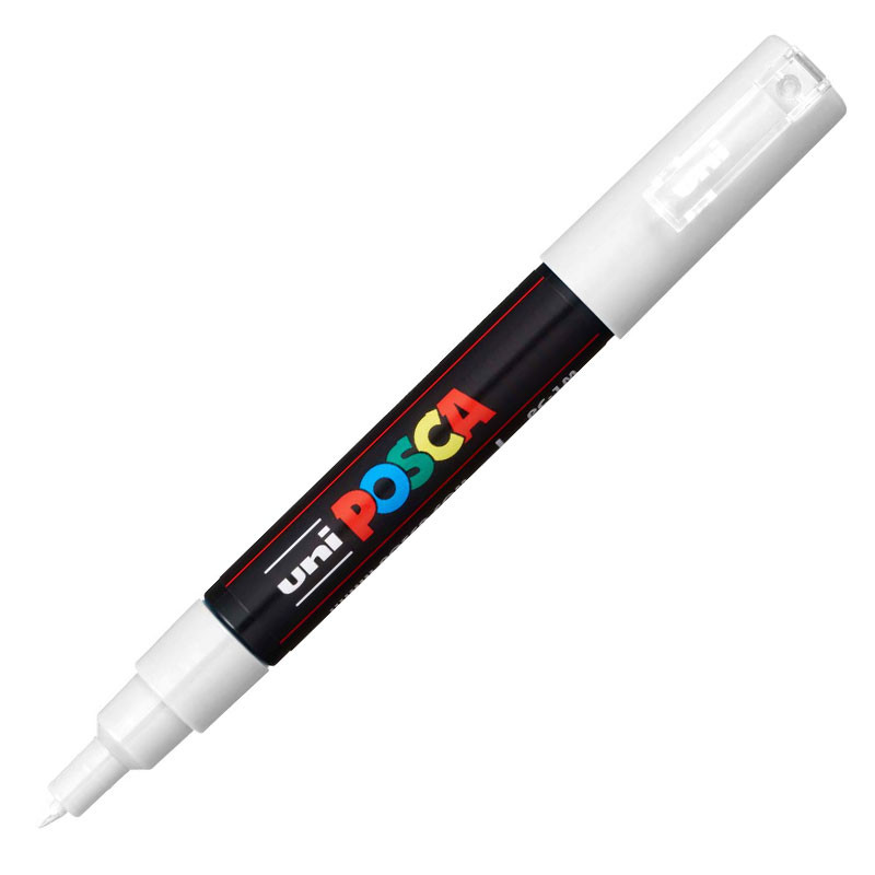 Caneta Posca PC-1M Branco Uni-Ball