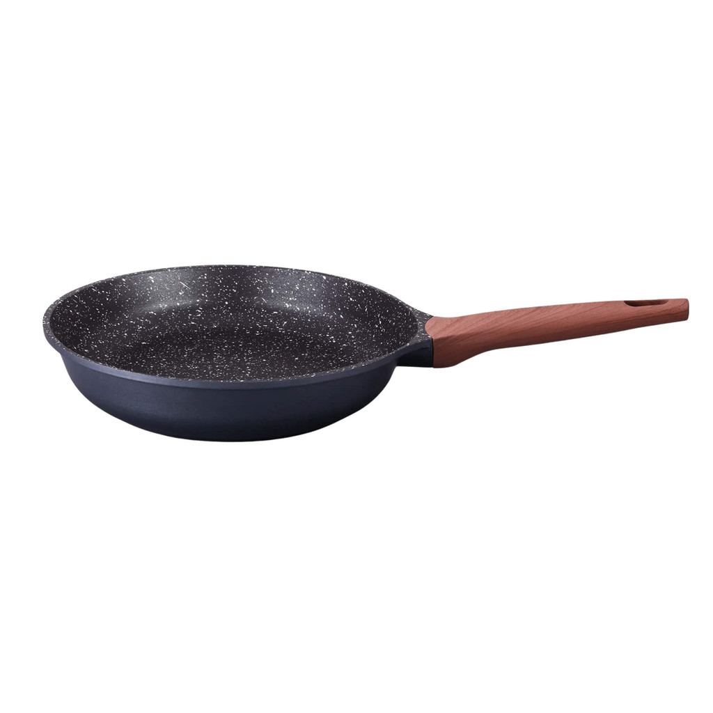 Frigideira Linha Titanium 24cm 1,9L Revestimento Cerâmico Antiaderente Cor Cinza MTA - 8472