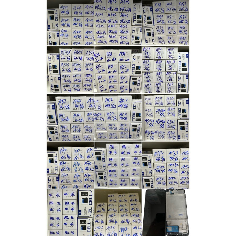 Tela Touch Frontal Compatível A72 A71 A70 A53 A52 A51 A50 A33 A32 A31 A30 A22 A21s A20 A14 A13 A12 A11 A10 A04 A03S A02S