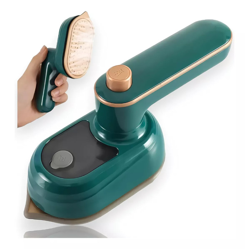 Mini Ferro Portátil de Passar Roupa - Bivolt para Viagem