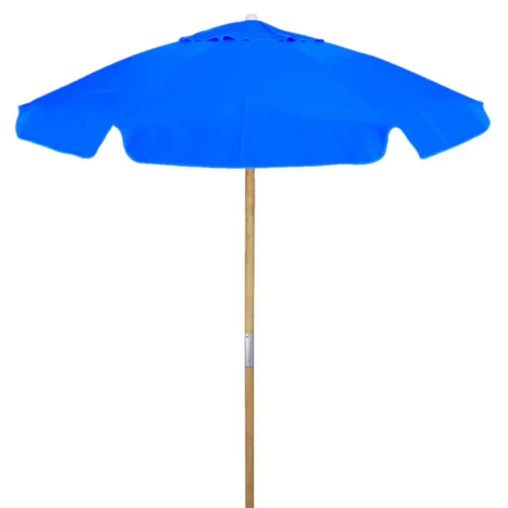 Guarda-Sol Bagum madeira 2x2 Ombrelone - Azul