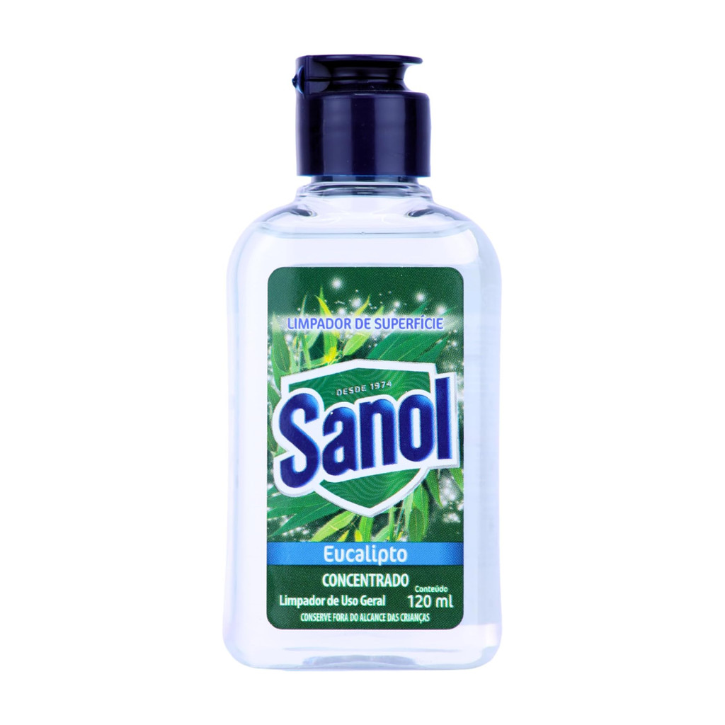 Limpador de Superfície Sanol - Eucalipto 120 ml em Oferta na Shopee