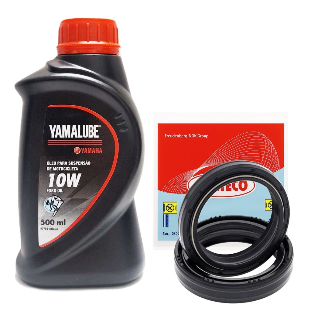 Kit Óleo da Bengala Ybr 125 Factor / Ybr 125 / Nmax 160 / Fazer 150 Yamalube 10w + Retentores